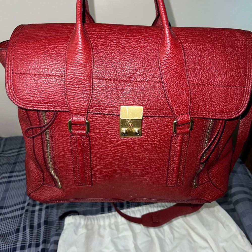 Phillip Lim Large Red Satchel